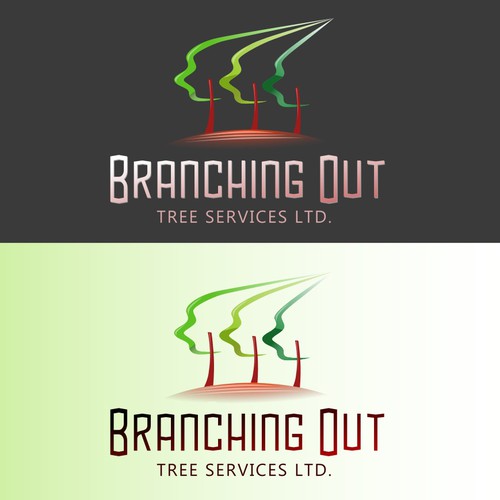 Design di Create the next logo for Branching Out Tree Services ltd. di foggyboxes