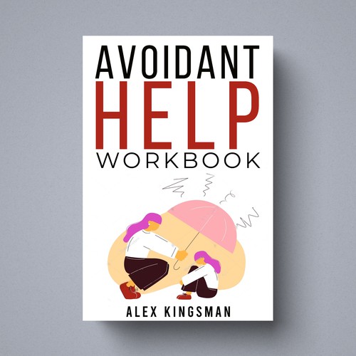 Workbook book cover on Avoidant Attachment Style Design by NoBoundaries