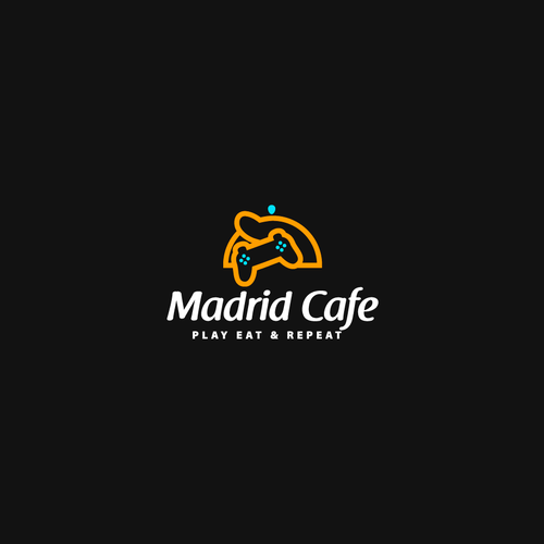 Logo for Madrid Cafe & Games Design by DrikaD