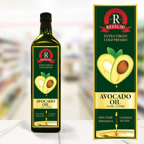 Lets Create the most attractive Avocado Oil label in the market ...