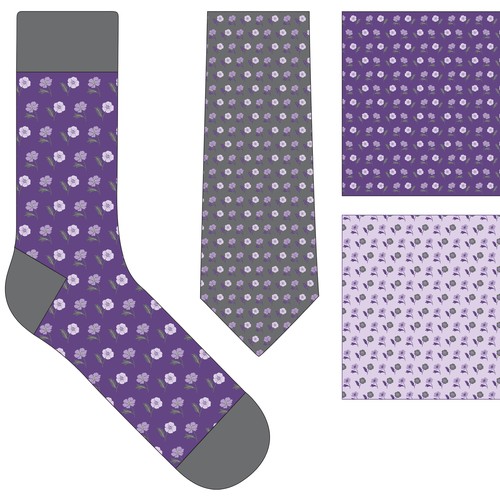 Men's Tie and Sock Designs