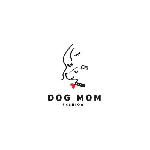 Logo for a dog apparel company Design by DaliaKK