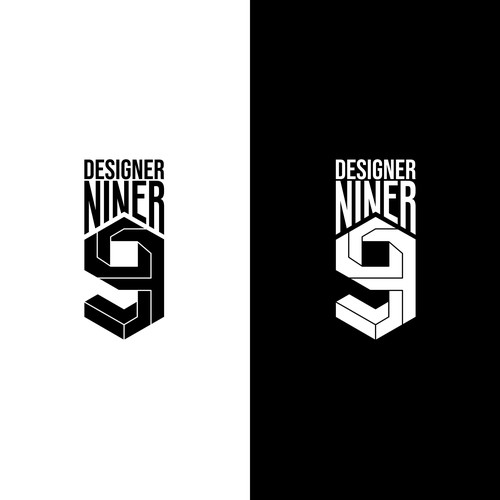 Design a crisp, sleek logo for the Designer Niner YouTube channel Design by PINT0