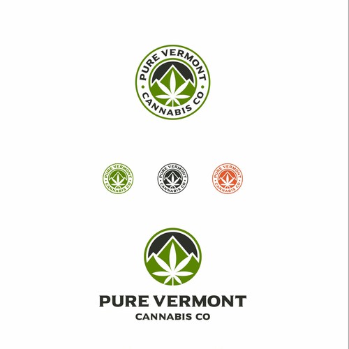 Cannabis Company Logo - Vermont, Organic Design by salsa DAS