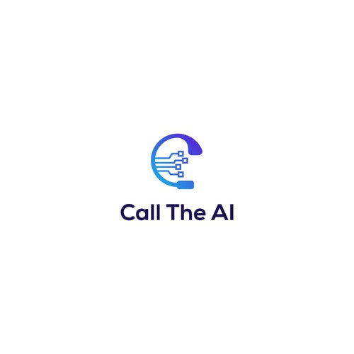 AI Communication Logo Design by Mirza Yaumil