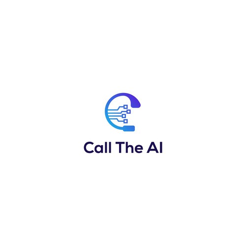 AI Communication Logo Design by mirza yaumil