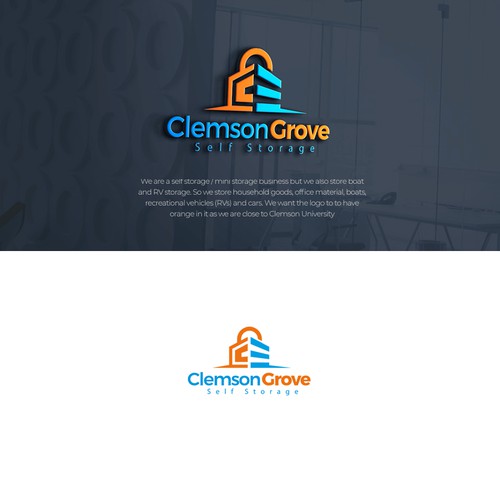 Logo for self storage facility Design by JosH.Creative™