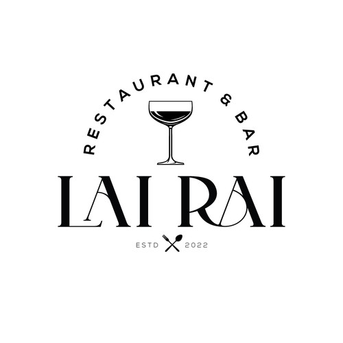 Design an approachable logo for a Vietnamese American fusion restaurant and bar - Lai Rai Design by Ruve