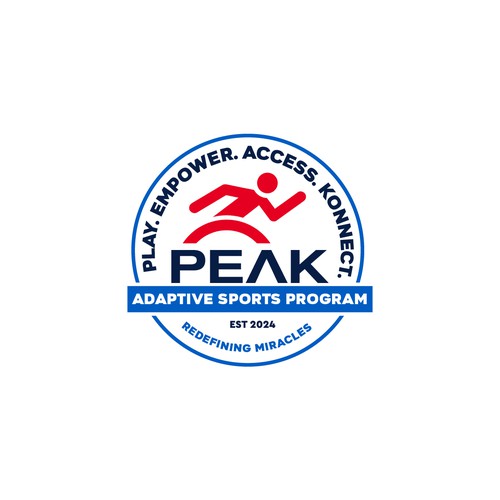 Adaptive Sports Logo for Nonprofit Disability Program Design by PROMD.™