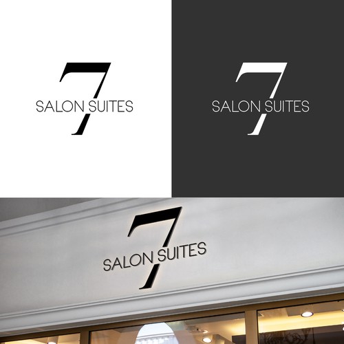 Design 7 Salon Suites Logo di FeriWili