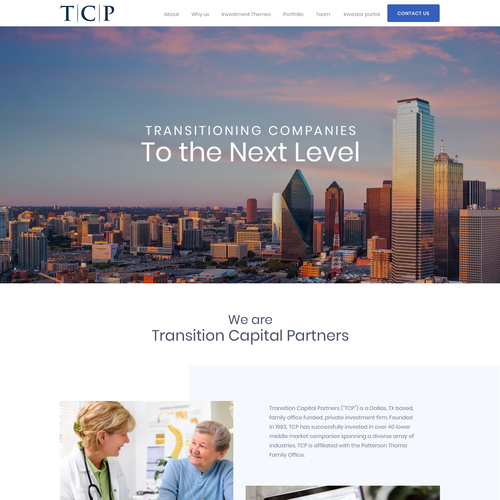 Private Equity firm needs a powerful new website | WordPress theme ...