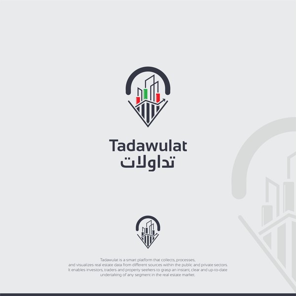 Design by Ali Altahhan titled "Tadawulat تداولات"