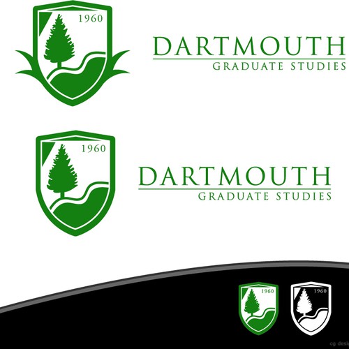 Dartmouth Graduate Studies Logo Design Competition Design by Corey Giesey