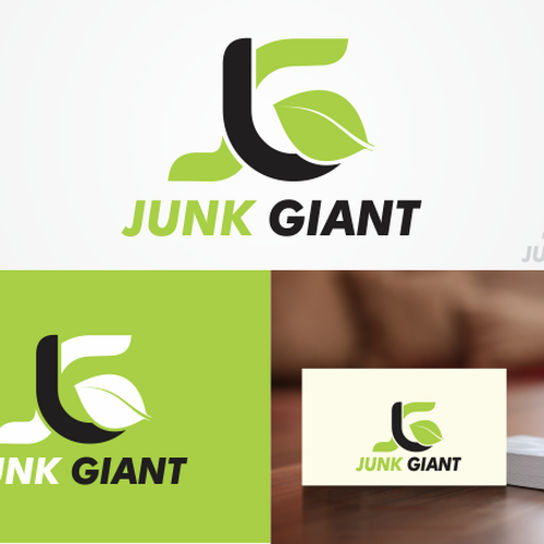 Create a modern, eye-catching logo for junk removal company Junk Giant. Design by Brainstorming_day