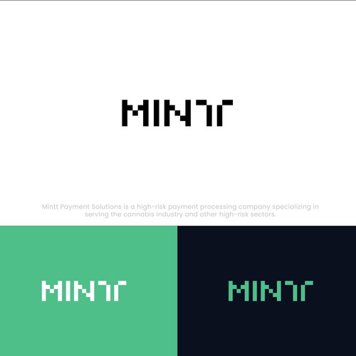 "Urban Trendsetter: Create a Stylish & Bold Logo for Mintt Payment Solutions - Diseño de bilic