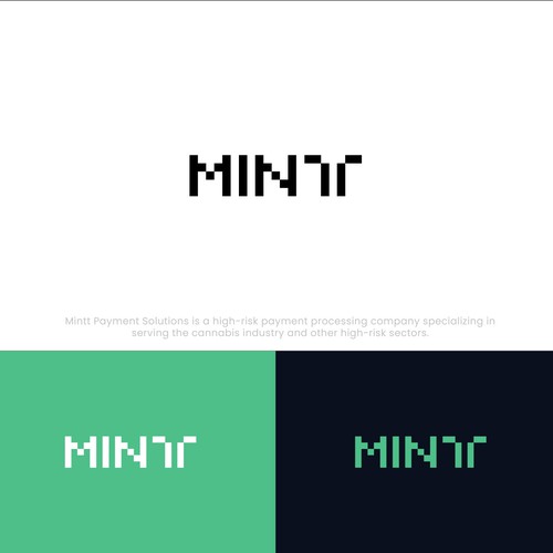 "Urban Trendsetter: Create a Stylish & Bold Logo for Mintt Payment Solutions - Design by bilic