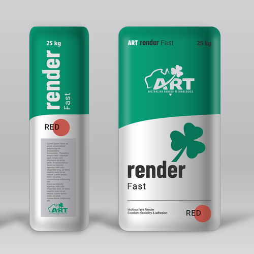 Package design for Specialised Cement Finishes Ontwerp door K-Art Lab