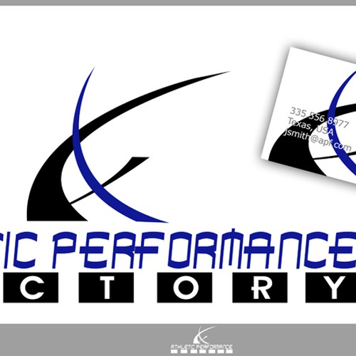 Athletic Performance Factory Ontwerp door irisbox