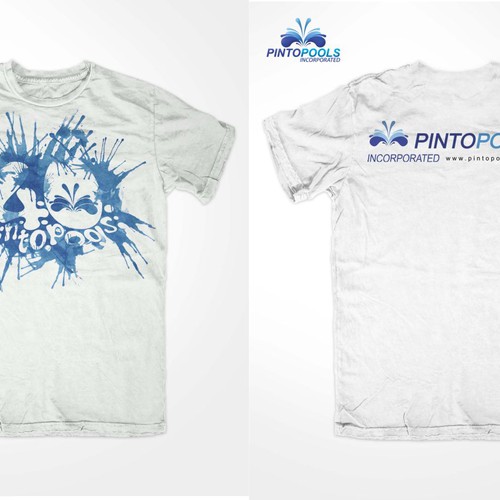 NEW Tshirt Design for swimming pool company Design by Yudhart