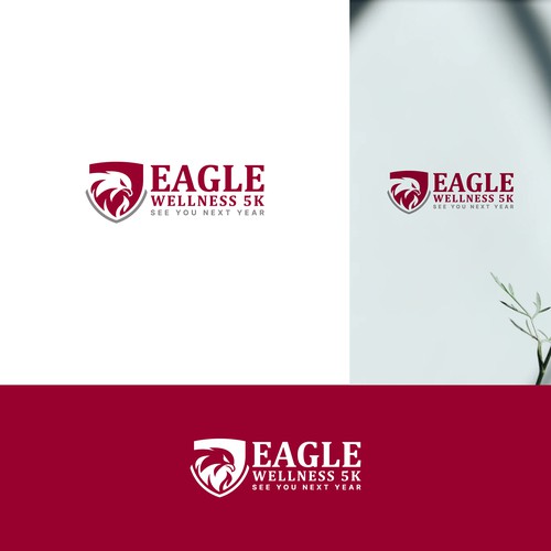 Design modern logo for a Eagle 5K Walk/Run for North Carolina Central University Ultimate Homecoming Design by opiq98