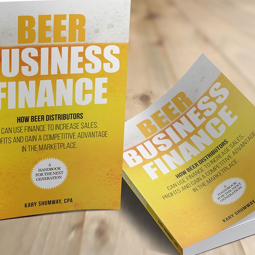 Design an award-winning book cover for the beer business Design by Ciusan