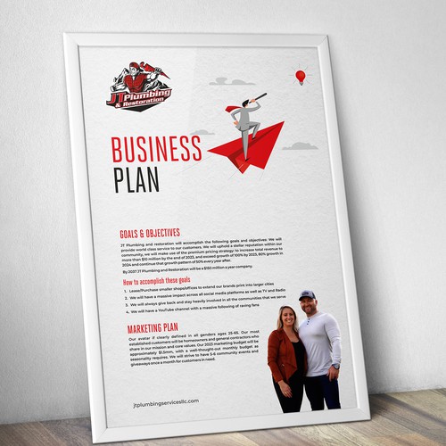 BUSINESS VISION & CORE VALUES - TWO PAGE CONTEST Design by ayush@99