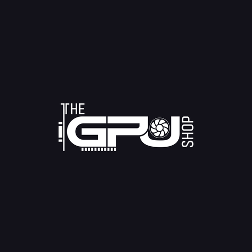 Create a futuristic logo for "The GPU Shop" Design by XarXi