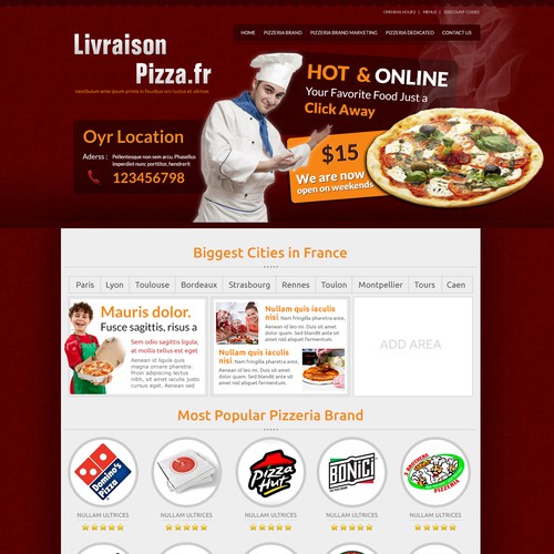 Web page design contest entry by Ananya Roy