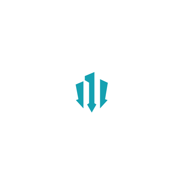 Abstract trident, with more than meets the eye