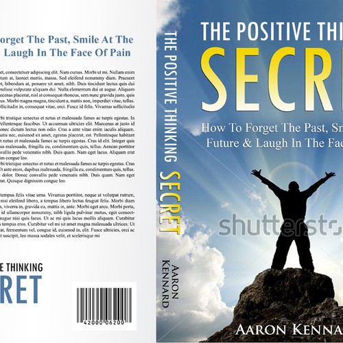 Design a Book Cover for "The Positive Thinking Secret" Design by Nat Pearl Designs