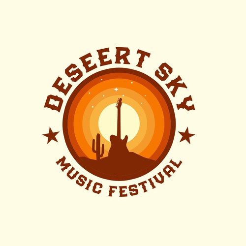 Desert Sky Music Festival Design by Bea1990