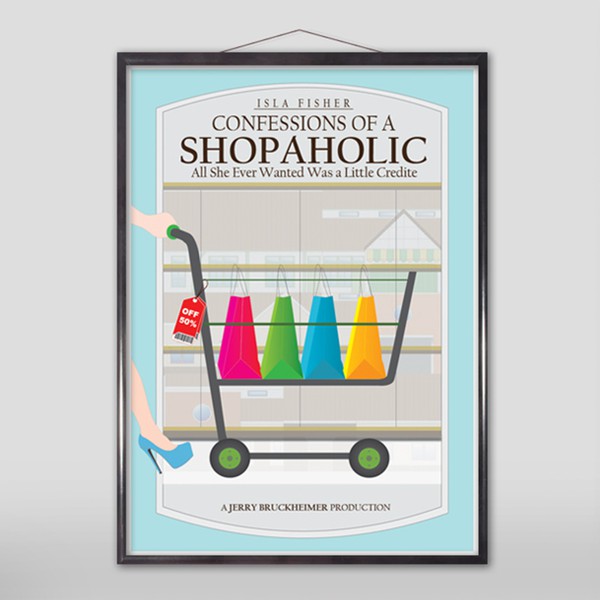 Design by Fabianus Ucrit titled "Confessions of a shopaholic"