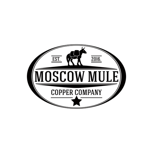 Create a classy logo for Moscow Mule Copper Mugs! I will donate 5 of