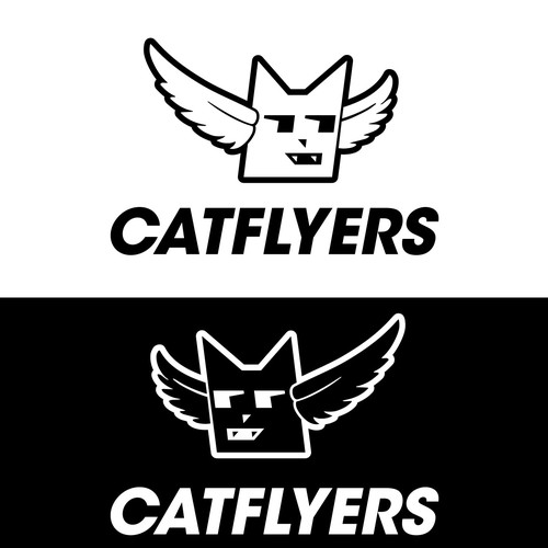 Design di Blend images to create flying cat sneaker logo: CATFLYERS di citra1988