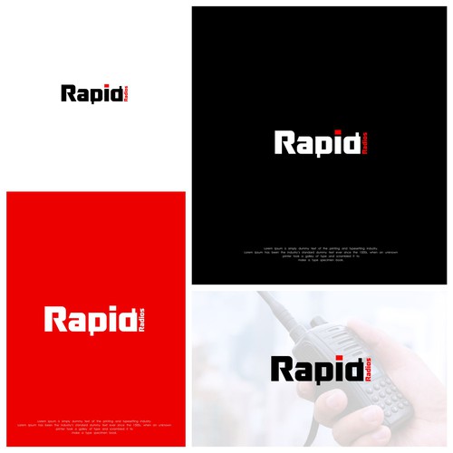 Masculine and Hip design for Walkie Talkie Brand Design by shiera_creativa♥