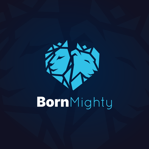 Bring “Born Mighty” Logo and Social To The Masses! Design by >>Jelena<<