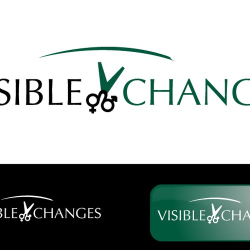 Create a new logo for Visible Changes Hair Salons Réalisé par ATETI