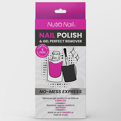 Nutra Nail Gel Remover Design by Cameleon77