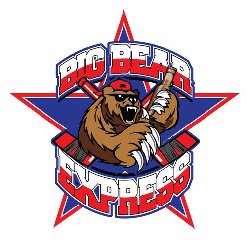 Big Bear Express Hockey Team Logo Logo design contest
