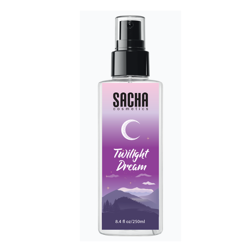 Sacha Body Mist Design réalisé par SilverPen Designs