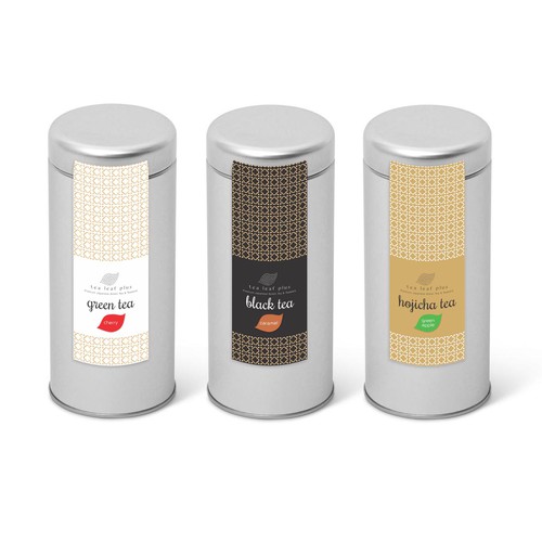 Create a label for Flavored Japanese Tea Tin Design by werushtotea