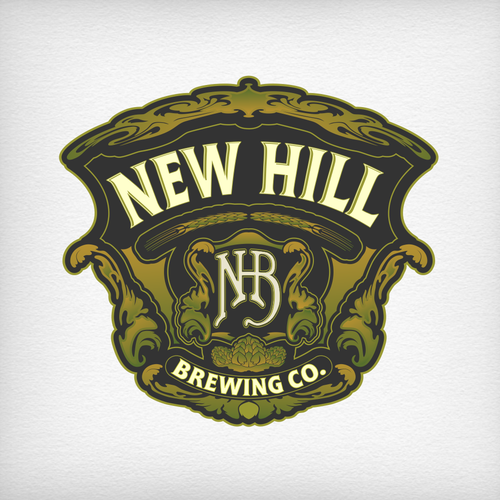 Blend sophistication with edge to create attention grabbing logo for New Hill Brewing Co. Design by DataDesign99d