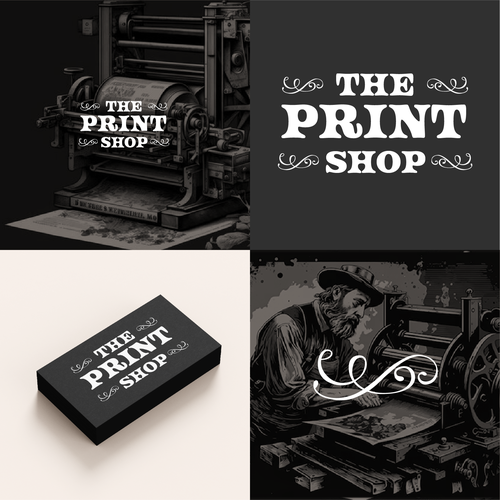 Reviving An Old Print Shop Design by Gris Figueroa