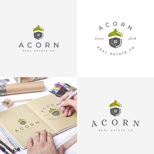 Design a logo for Acorn Real Estate Co. Logo design contest
