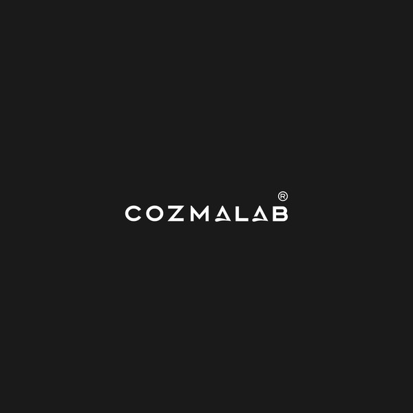 Minimalist logo concept for cozma lab