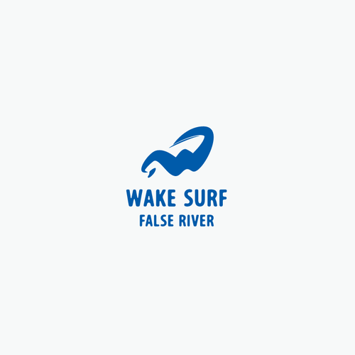 Edgy/sophisticated wake surf logo for a female/male group of wake surfers that embody a luxury life. Nothing predictable Design by graphitepoint