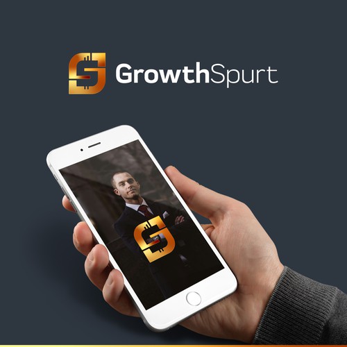 A strong, dynamic, but simple logo that represents business growth Design by John3:16✅