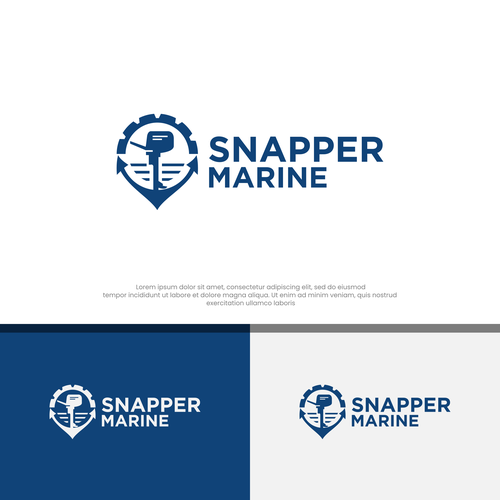 Snapper Marine Logo Design by ChemcoRD