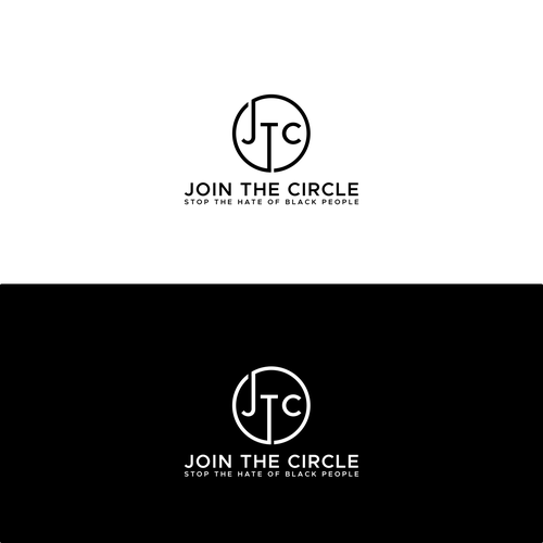 Anti racism logo Design by zero to zero