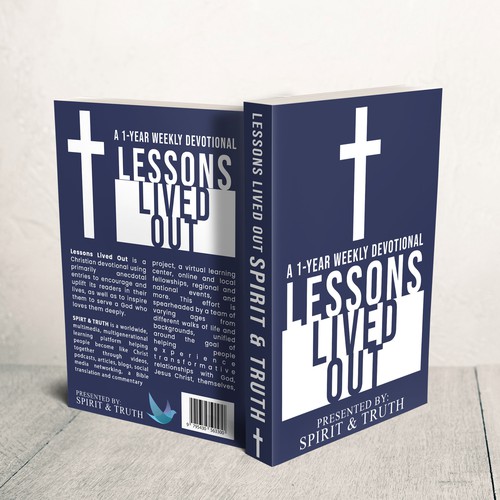 We need a captivating cover for our 1-year Devotional! Design by Zahari Studio